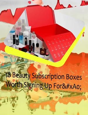 Beauty sample box
