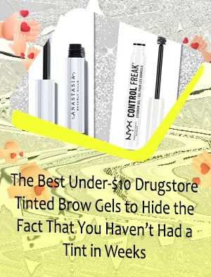 Drugstore eyebrow tint