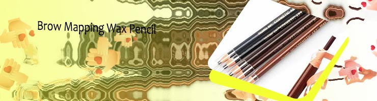 Eyebrow mapping pencil