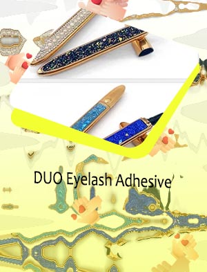 Eyeliner eyelash glue