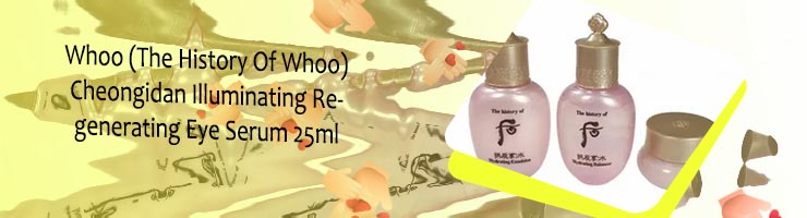 History of whoo moisturizer