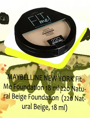 Maybelline fit me natural beige