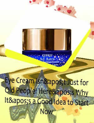Night time eye cream