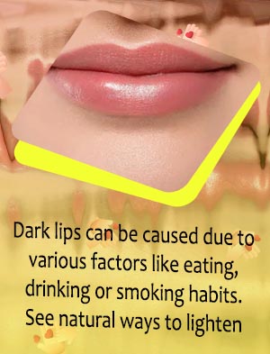Pink lips naturally