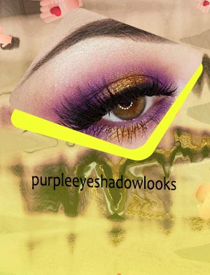 Purple eyeshadow looks