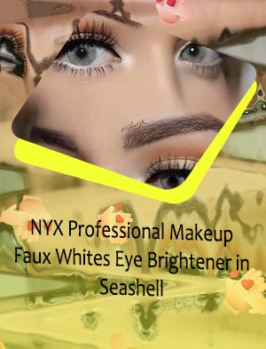 White eyeliner looks waterline