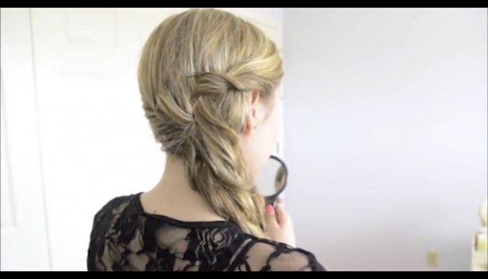 Girly Date Night Hair