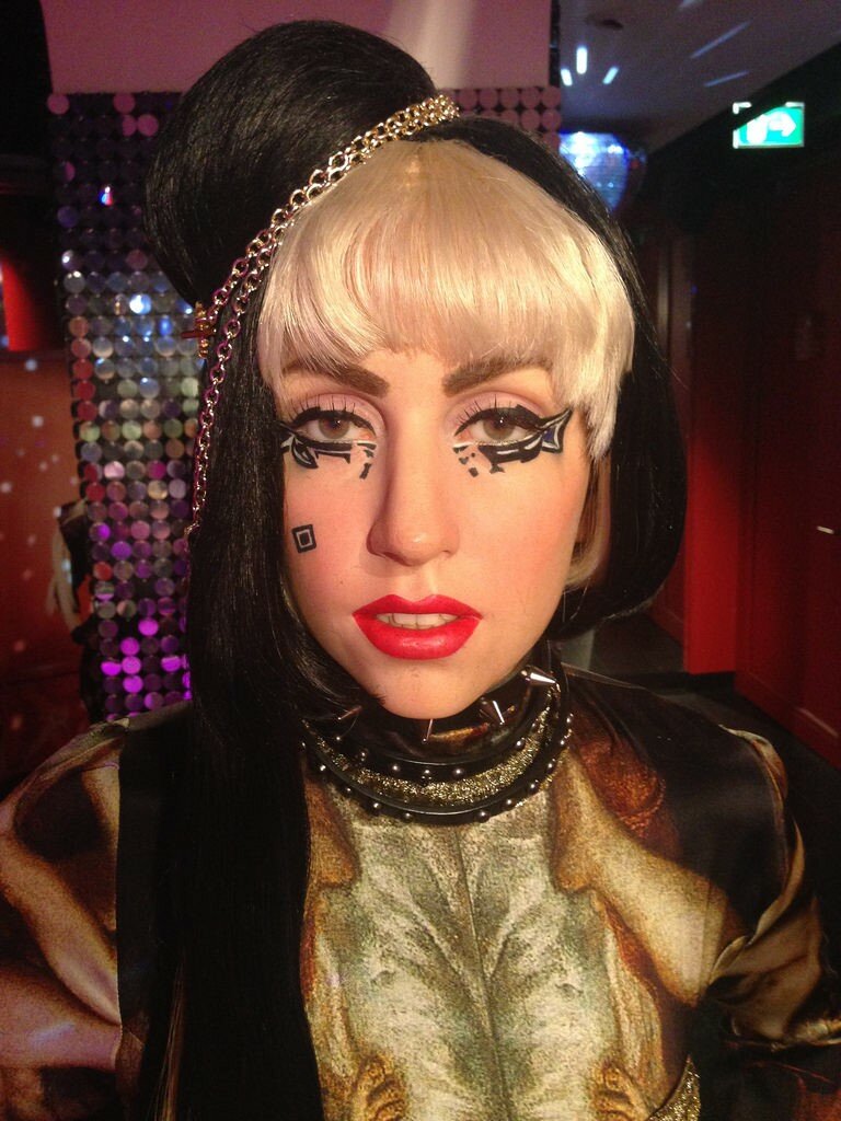 Two Lady GaGa Hairstyles